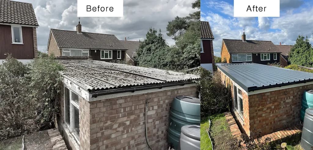 Garage Roof Removal & Dismantle in Wells